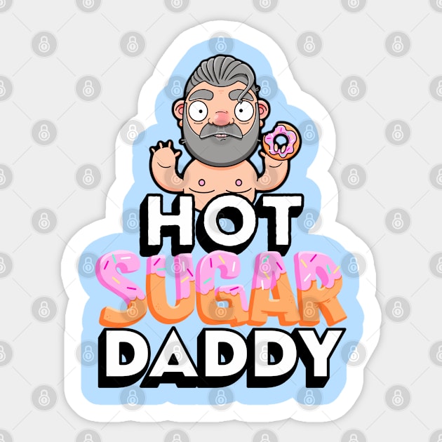 Hot Sugar Daddy Sticker by LoveBurty